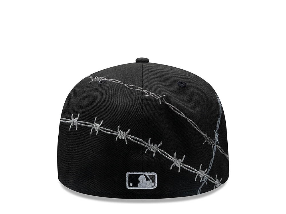 New Era Los Angeles Dodgers Barbwire Black Prime Edition 59Fifty Fitted Casquette