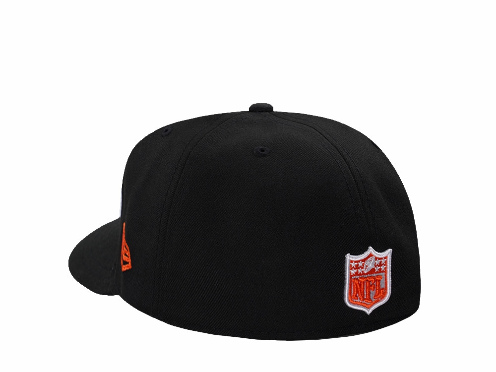 New Era Denver Broncos Black Prime Edition Pre Curved 59Fifty Fitted Casquette
