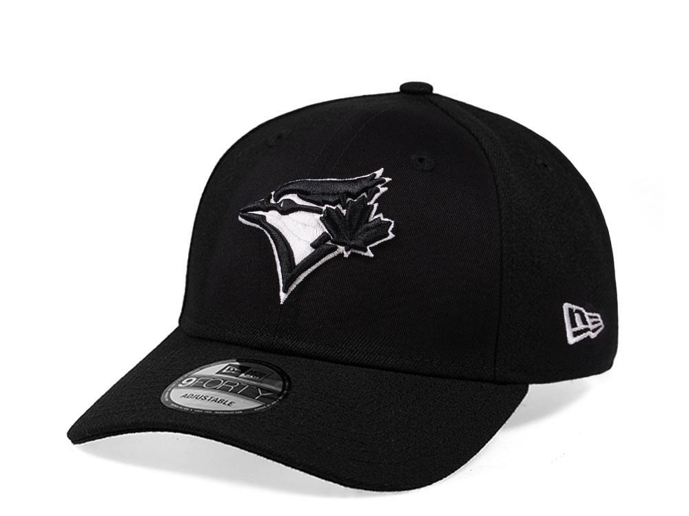 New Era Toronto Blue Jays Black and White Edition 9Forty Snapback Casquette