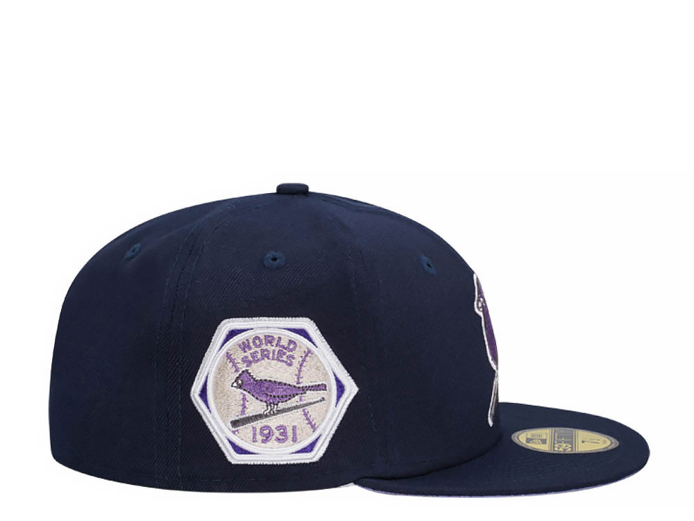 New Era St. Louis Cardinals World Series 1931 Ocean Purple Edition 59Fifty Fitted Casquette