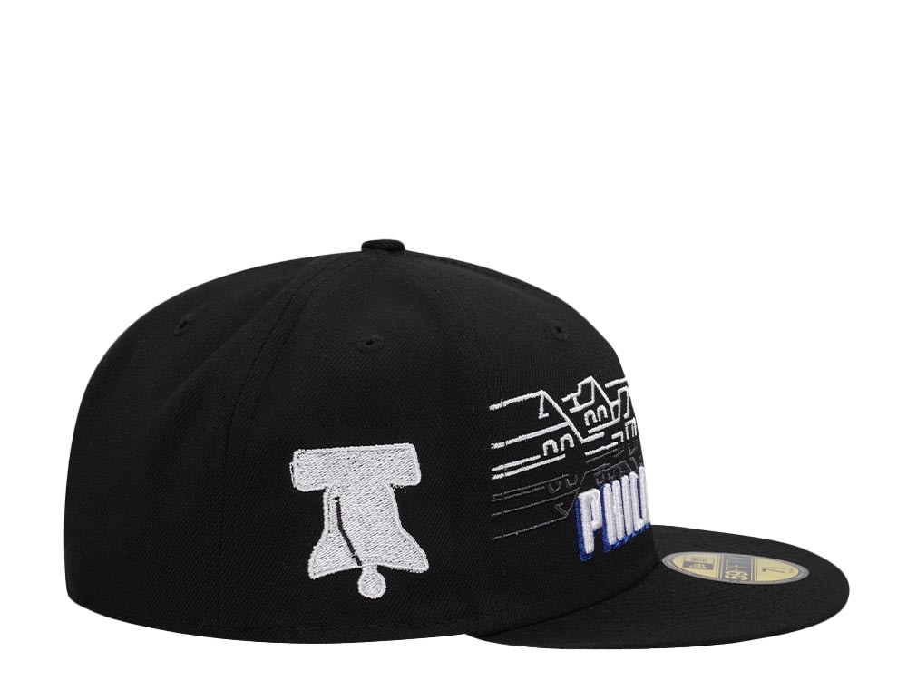 New Era Philadelphia 76ers Black City Edition 59Fifty Fitted Casquette