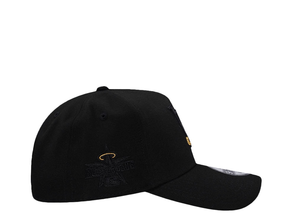New Era Anaheim Angels Golden Detail Black Prime Edition 9Forty A Frame Snapback Casquette