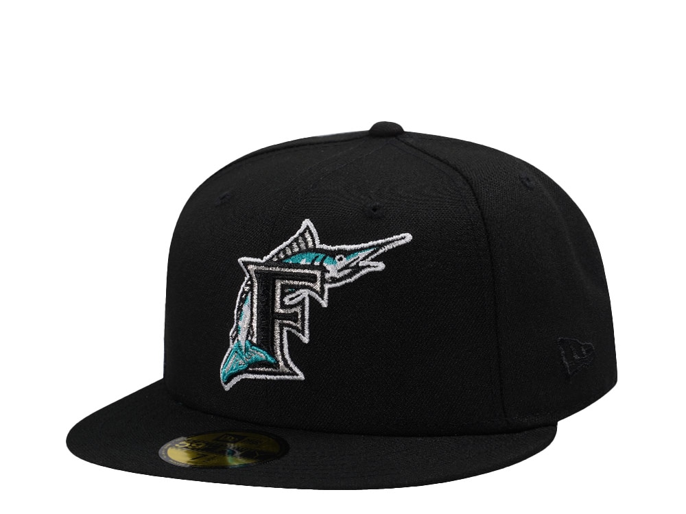 New Era Florida Marlins Black Wool Edition 59Fifty Fitted Casquette