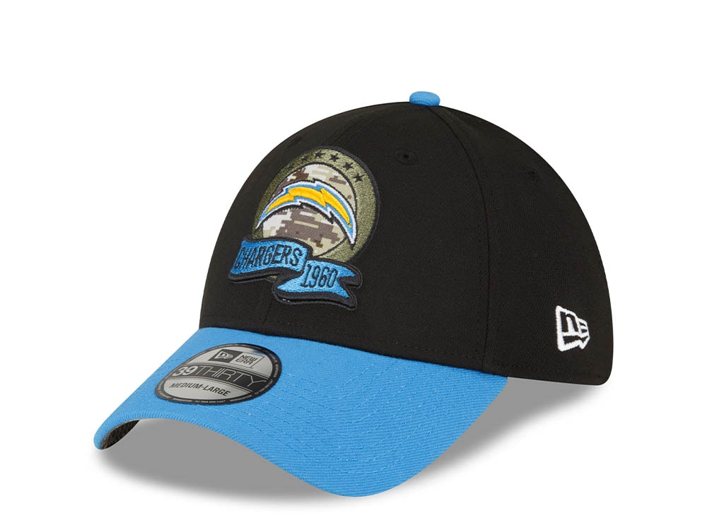 New Era Los Angeles Chargers Salute to Service 2022 39Thirty Stretch Casquette