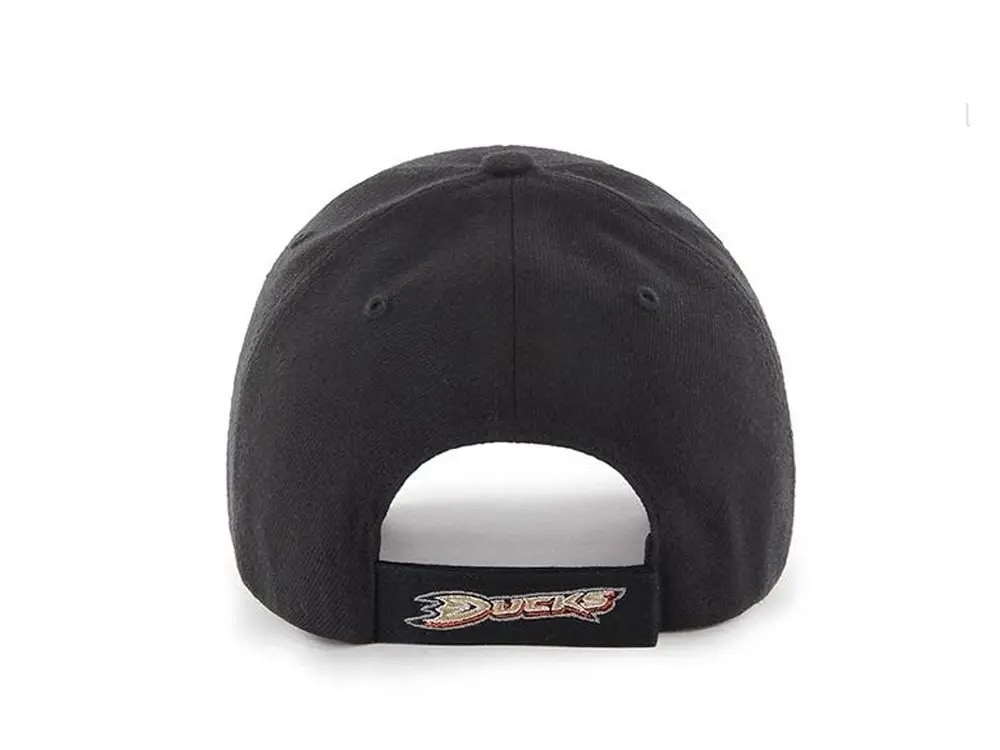 47brand Anaheim Ducks Current Logo Classic Black Strapback Casquette