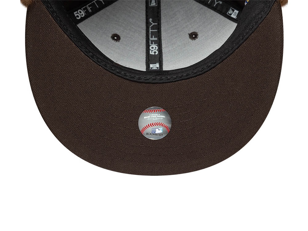 New Era New York Yankees World Series 1996 Brown Prime Edition 59Fifty Dogear Fitted Casquette