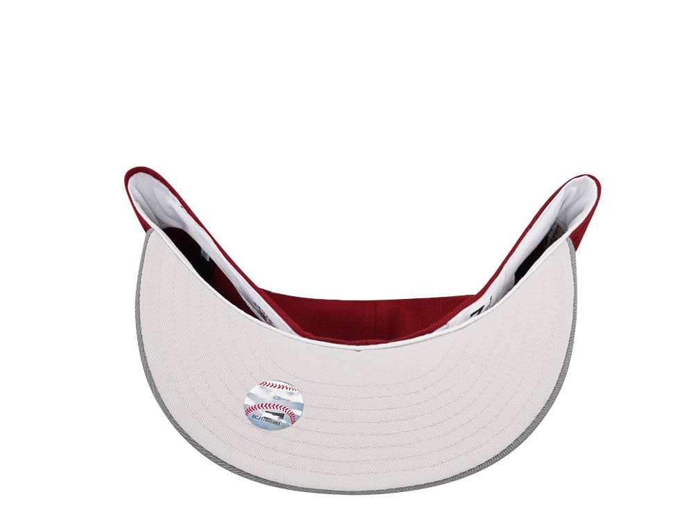 New Era Arizona Diamondbacks 25th Anniversary Maroon Gold Two Tone Edition 59Fifty Fitted Casquette