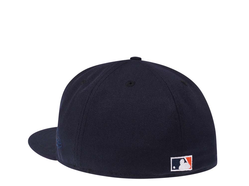 New Era San Diego Padres 50th Anniversary Navy Orange Pop Edition 59Fifty Fitted Casquette