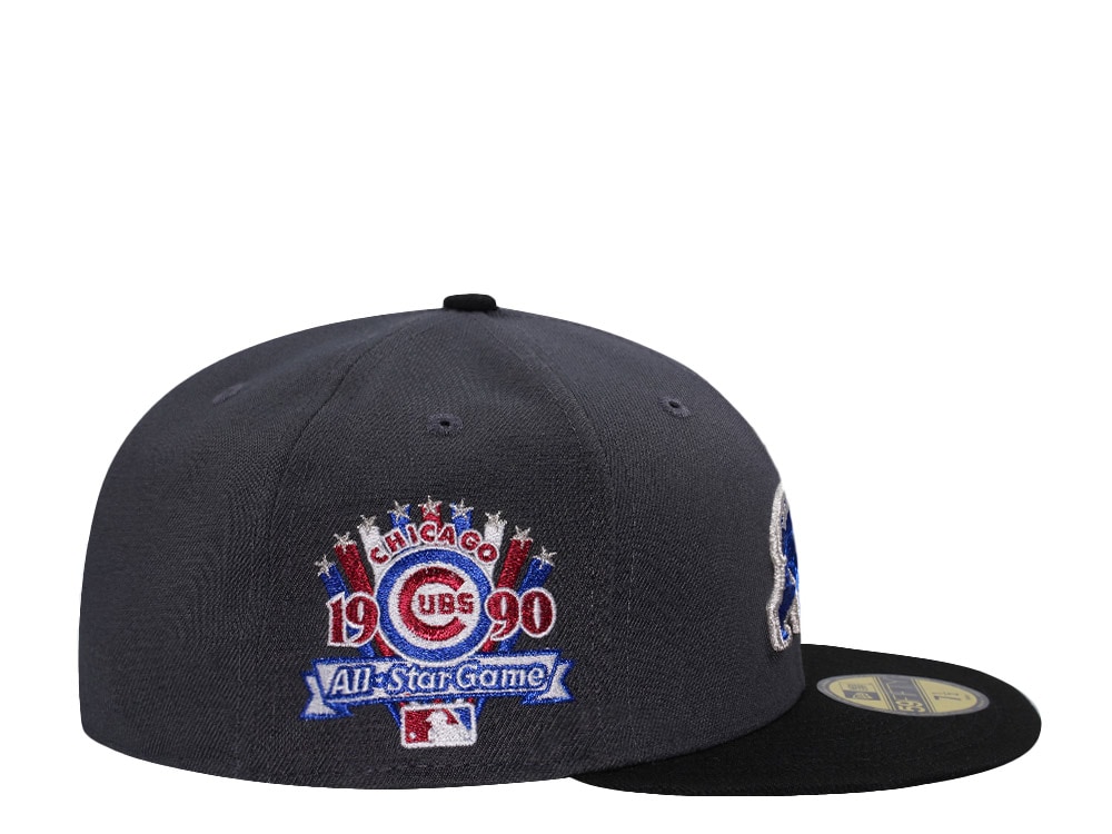 New Era Chicago Cubs All Star Game 1990 Metallic Two Tone Edition 59Fifty Fitted Casquette