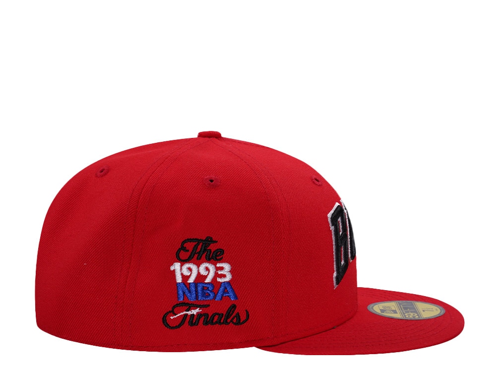 New Era Chicago Bulls NBA Finals 1993 Red Prime Edition 59Fifty Fitted Casquette