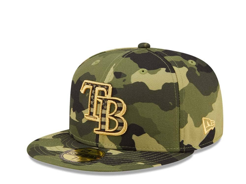 New Era Tampa Bay Rays Armed Forces Day 2022 59Fifty Fitted Casquette