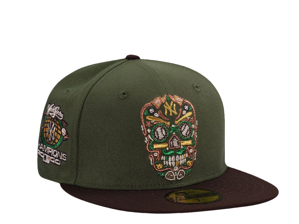 New Era New York Yankees World Series Champions 2000 Rifle Two Tone Edition 59Fifty Fitted Casquette