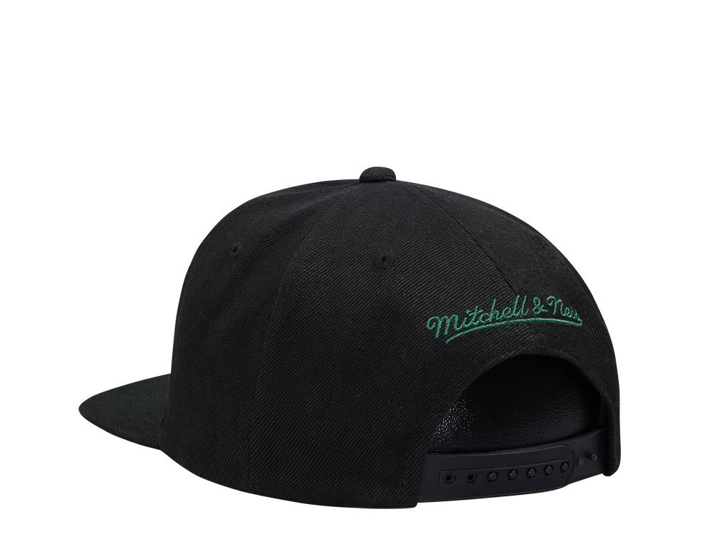 Mitchell & Ness Milwaukee Bucks NBA Black Side Jam Throwback Edition Snapback Casquette