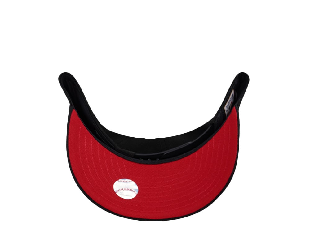 New Era Houston Astros Inaugural Season 2000 Black and Red Edition 9Fifty A Frame Snapback Casquette