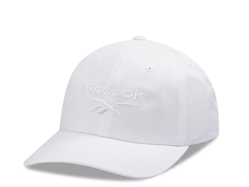 Reebok Logo White Strapback Casquette