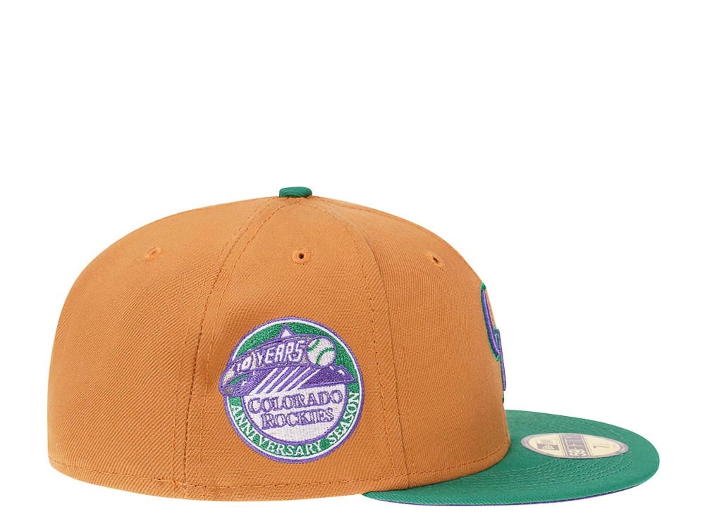 New Era Colorado Rockies 10th Anniversary Two Tone Prime  Edition 59Fifty Fitted Casquette