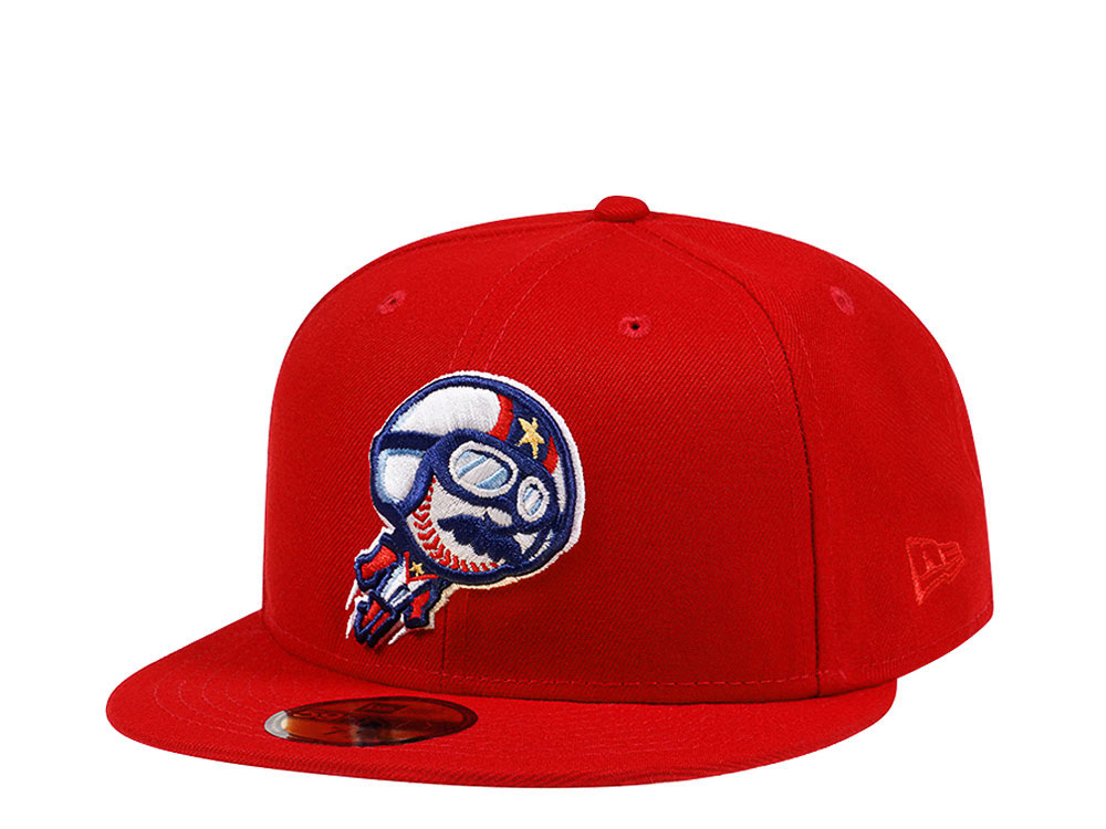 New Era Kannapolis Cannon Ballers Red Edition 59Fifty Fitted Casquette