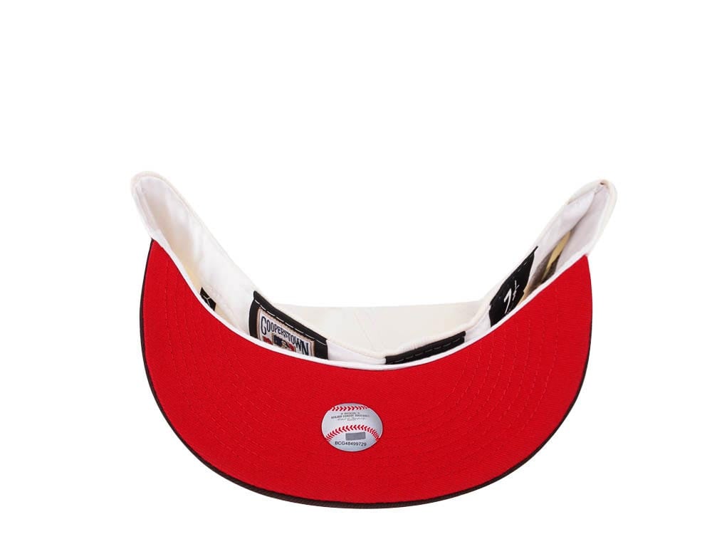 New Era Colorado Rockies 20th Anniversary Cream Red Two Tone Edition 59Fifty Fitted Casquette