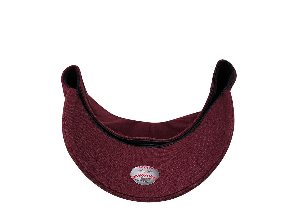 New Era Boston Red Sox Maroon Edition 39Thirty Stretch Casquette