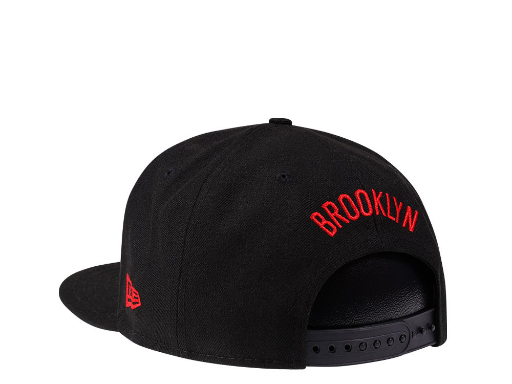 New Era Brooklyn Nets Red Infusion Edition 9Fifty Snapback Casquette