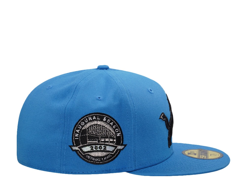 New Era Detroit Lions Inaugural Season 2002 Blue Reef Prime Edition 59Fifty Fitted Casquette