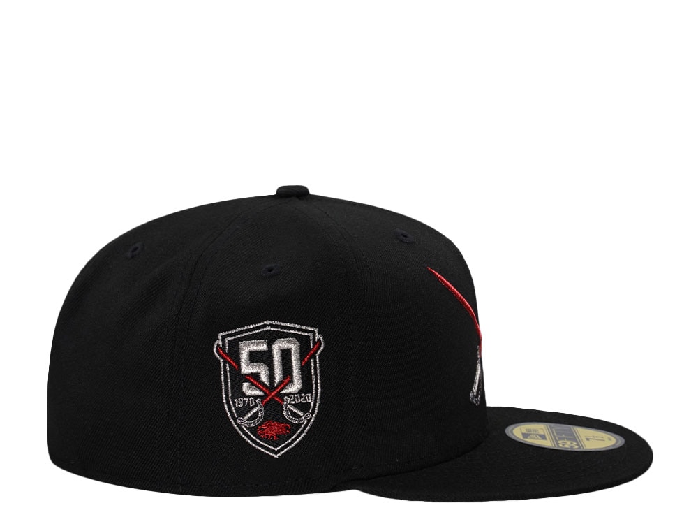 New Era Buffalo Sabres 50th Anniversary Black Prime Edition 59Fifty Fitted Casquette