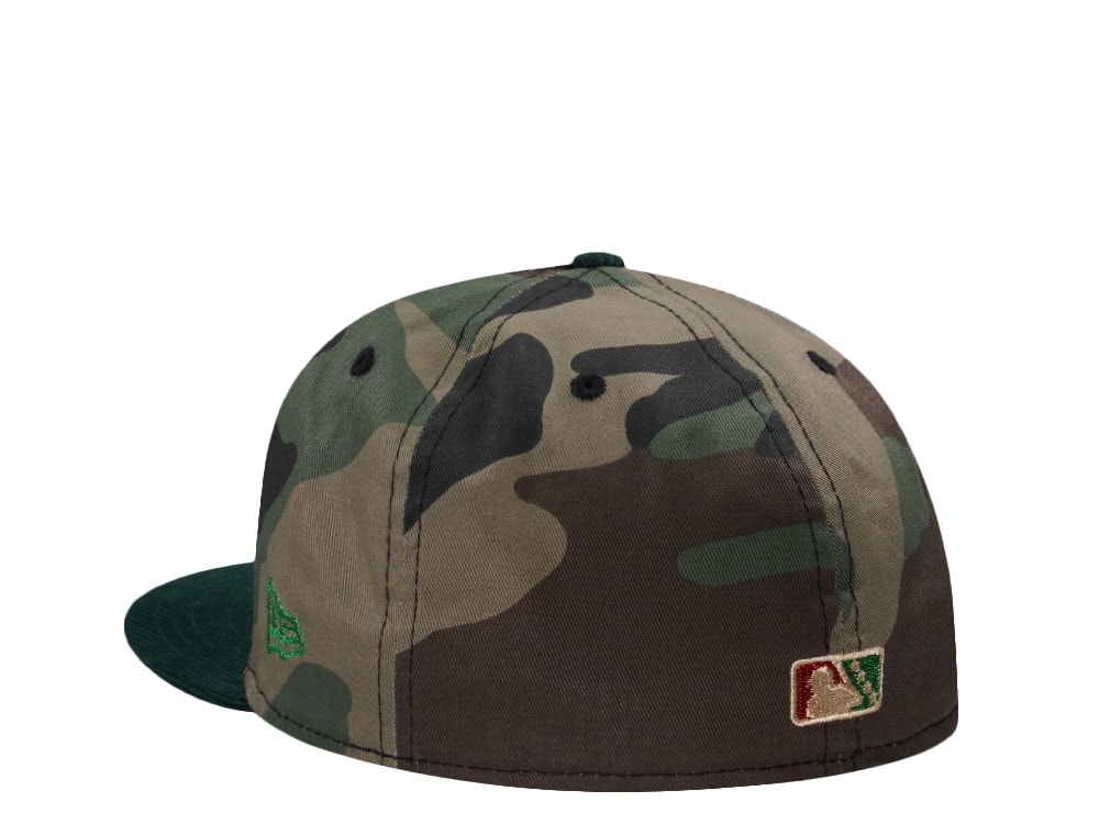 New Era Worcester Red Sox Inaugural Season 2021 Camo Two Tone Edition 59Fifty Fitted Casquette