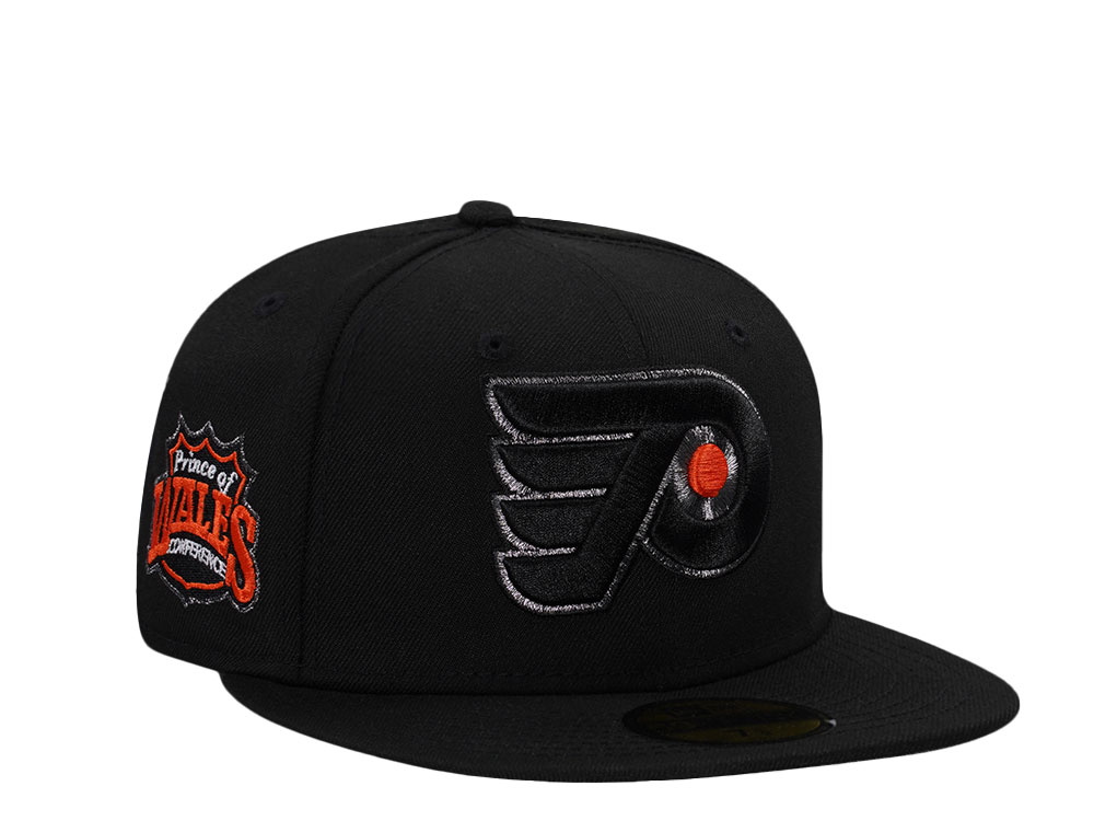 New Era Philadelphia Flyers Liquid Titanium Blackout Prime Edition 59Fifty Fitted Casquette