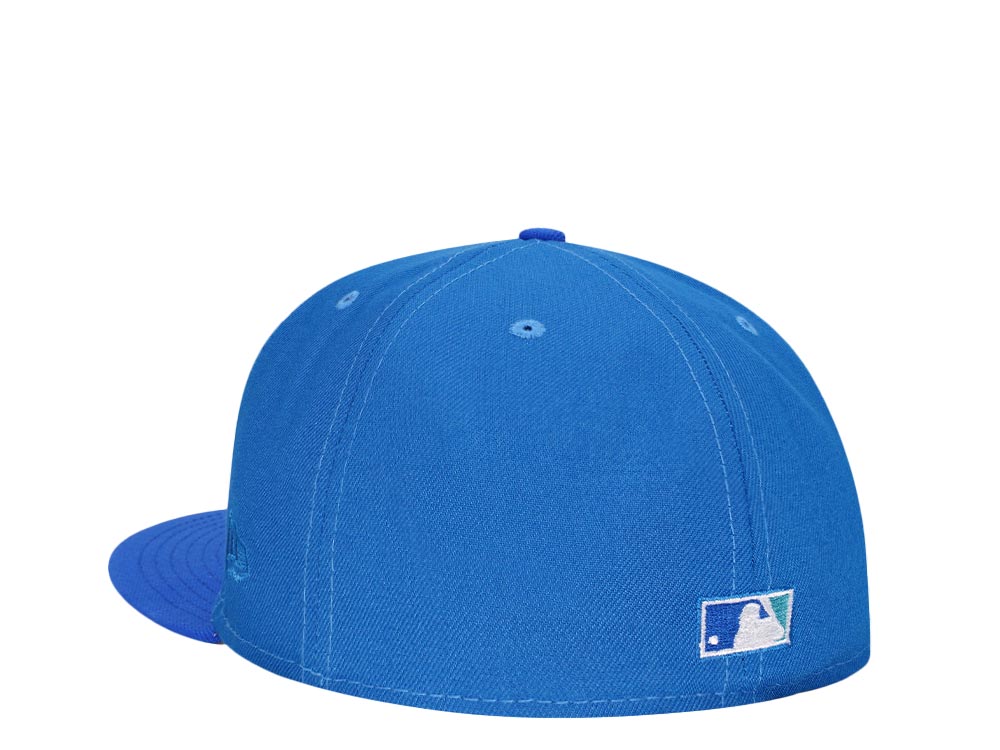 New Era Florida Marlins Inaugural Year 1993 Sneaky Blue Peach Two Tone Edition 59Fifty Fitted Casquette
