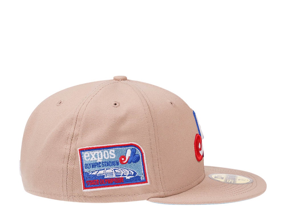 New Era Montreal Expos Olympic Stadium Glow Sand Edition 59Fifty Fitted Casquette