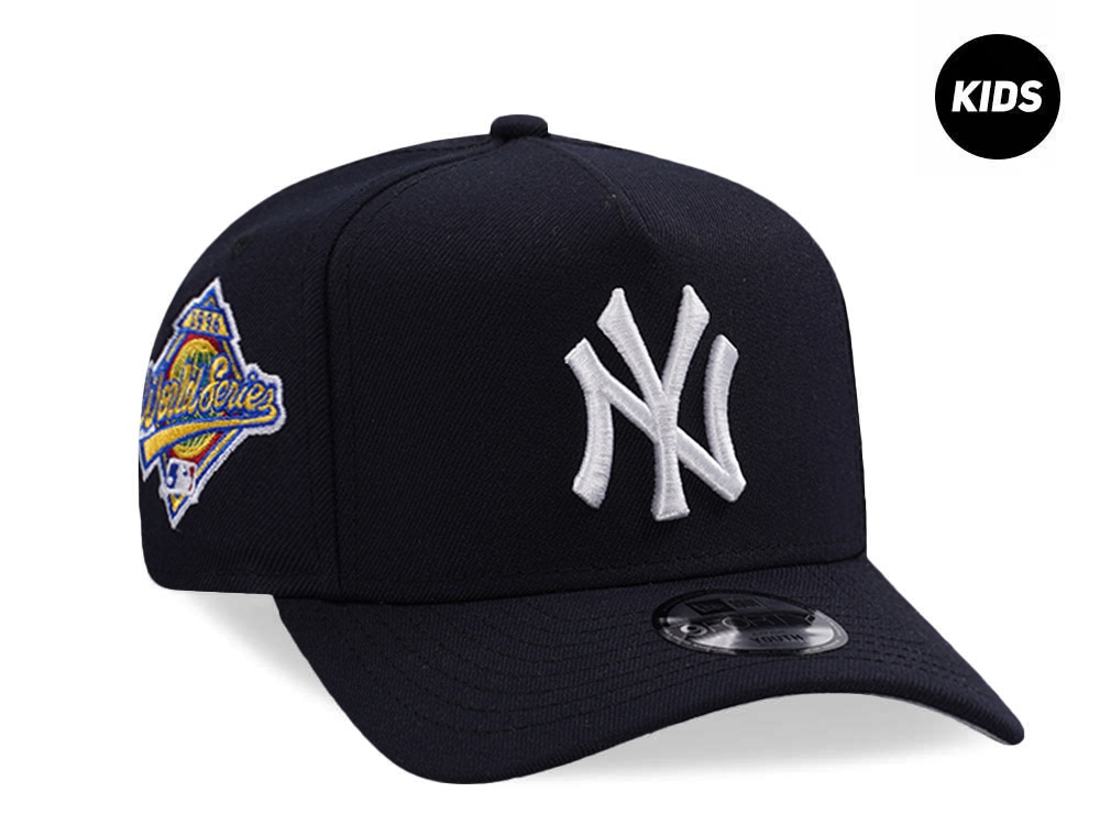 New Era New York Yankees Word Series 1996 Navy Prime Edition Kids 9Forty A Frame Snapback Casquette