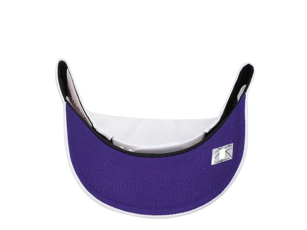 Mitchell & Ness Toronto Raptors All in Pro White Snapback Casquette