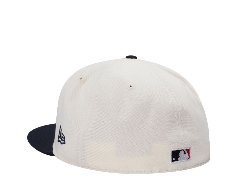 New Era Atlanta Braves World Series 1995 The Show Chrome Two Tone Edition 59Fifty Fitted Casquette