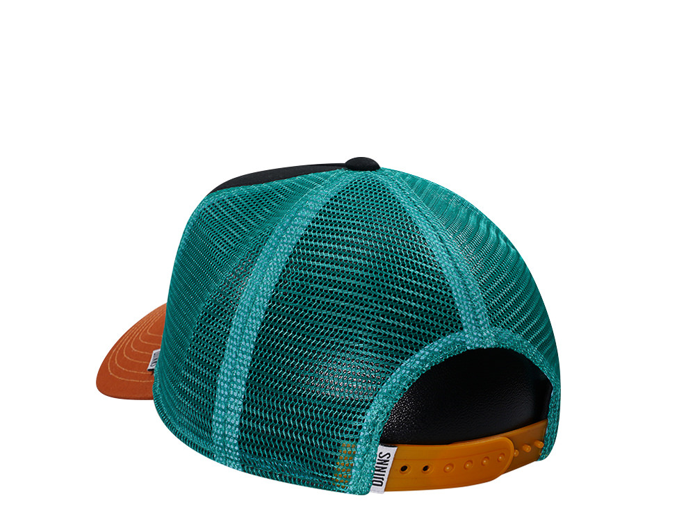 Djinns Food Croissant Black Trucker Snapback Casquette