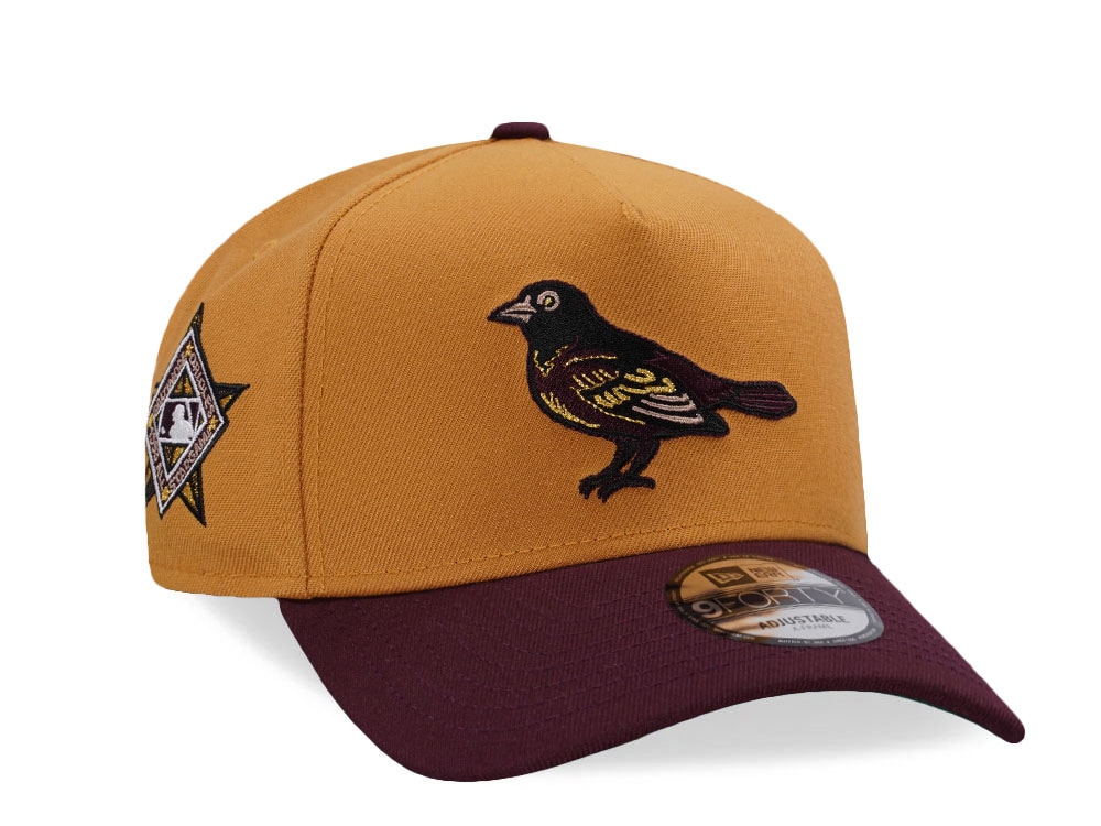 New Era Baltimore Orioles All Star Game 1993 Panama Two Tone Edition 9Forty A Frame Snapback Casquette