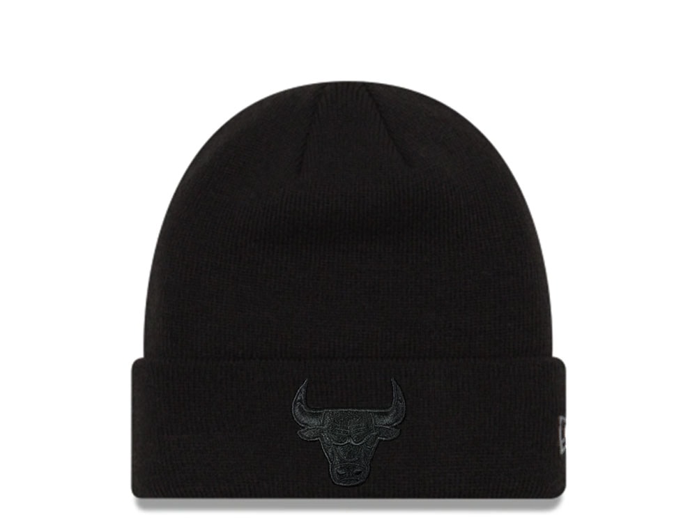 New Era Chicago Bulls Black on Black Chapeaux