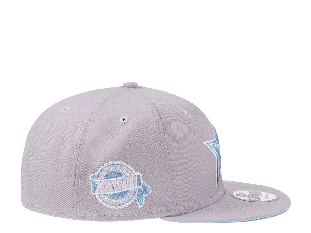 New Era Dallas Cowboys Super Bowl XXVIII Fresh Blue Edition 9Fifty Snapback Casquette