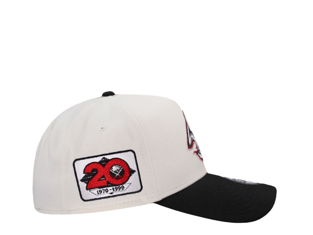 New Era Buffalo Sabres 20th Anniversary Chrome Two Tone Edition 9Forty A Frame Snapback Casquette