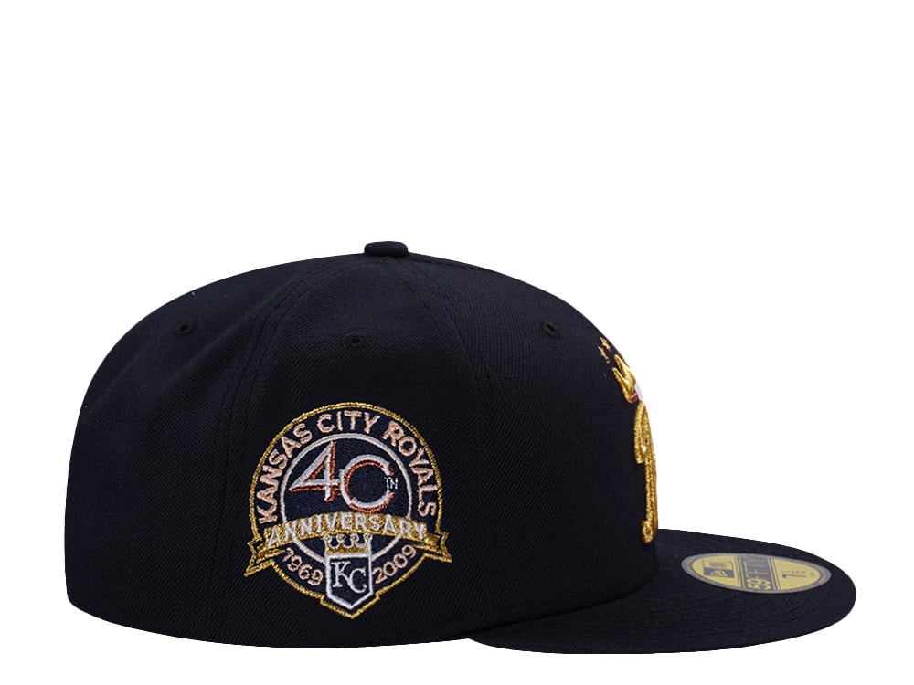New Era Kansas City Royals 40th Anniversary Navy Prime Edition 59Fifty Fitted Casquette