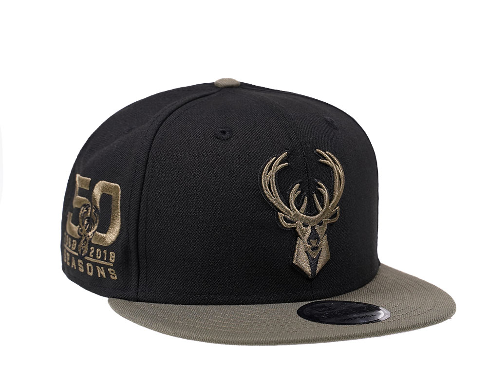 New Era Milwaukee Bucks 50 Seasons Edition 9Fifty Snapback Casquette