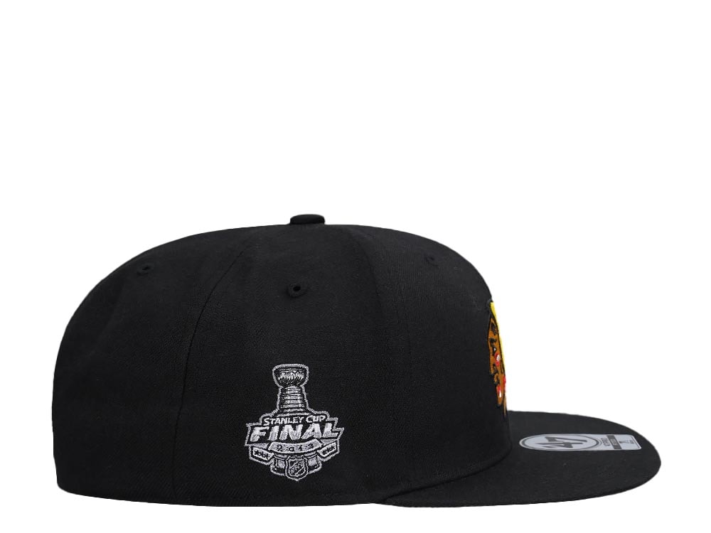 47Brand Chicago Blackhawks Stanley Cup 2013 Vintage Black 47Pro Fitted Casquette
