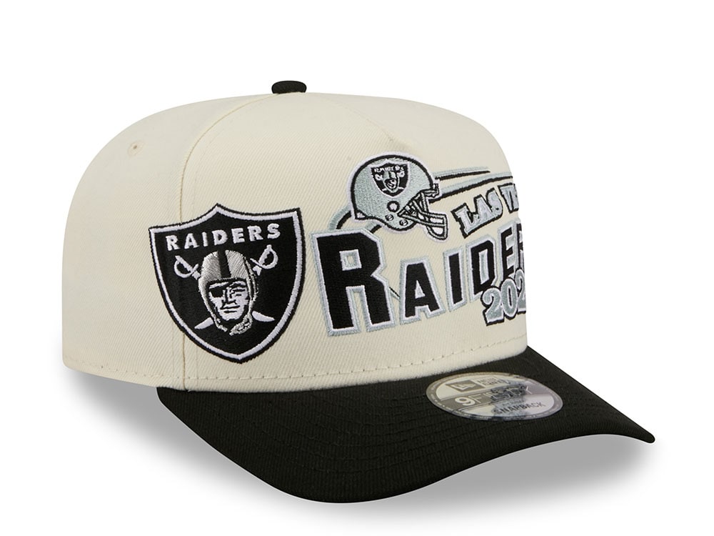 New Era Las Vegas Raiders Classic Logo Two Tone Edition 9Fifty A Frame Snapback Casquette