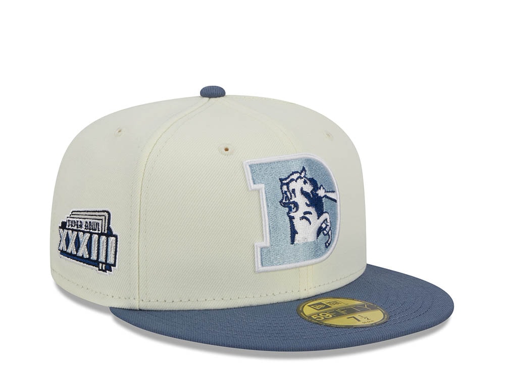New Era Denver Broncos Super Bowl XXXIII City Icon Two Tone 59Fifty Fitted Casquette