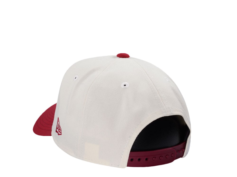 New Era Miami Heat Classic Chrome Two Tone Edition 9Forty A Frame Snapback Casquette
