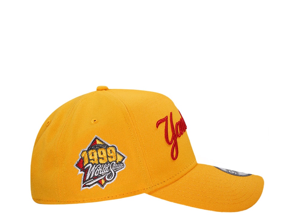 New Era New York Yankees World Series 1999 Yellow Classic 9Forty A Frame Snapback Casquette