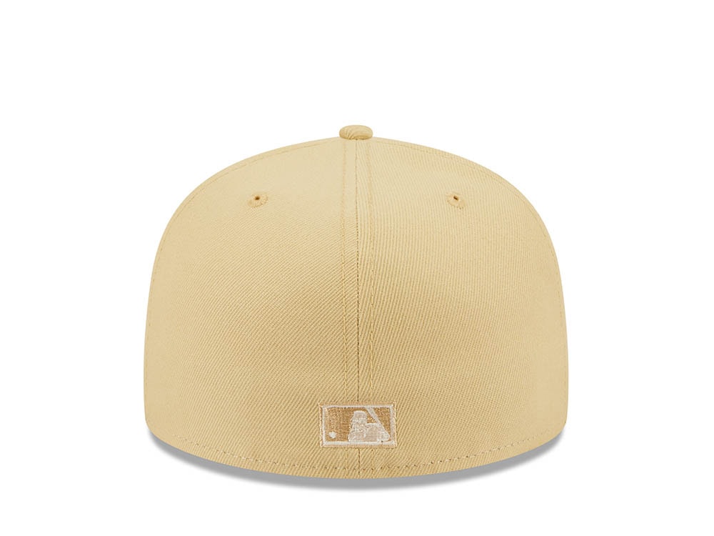 New Era Colorado Rockies 20th Anniversary Raffia Front Vegas Gold Edition 59Fifty Fitted Casquette