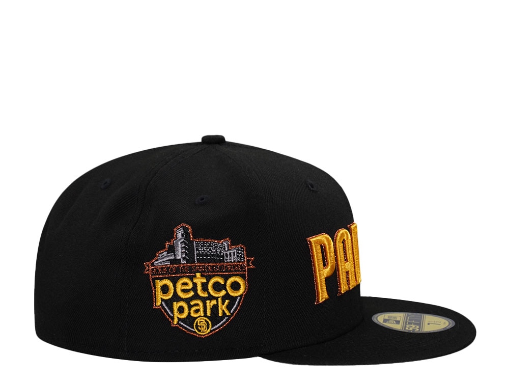 New Era San Diego Padres Petco Park Black Prime Edition 59Fifty Fitted Casquette