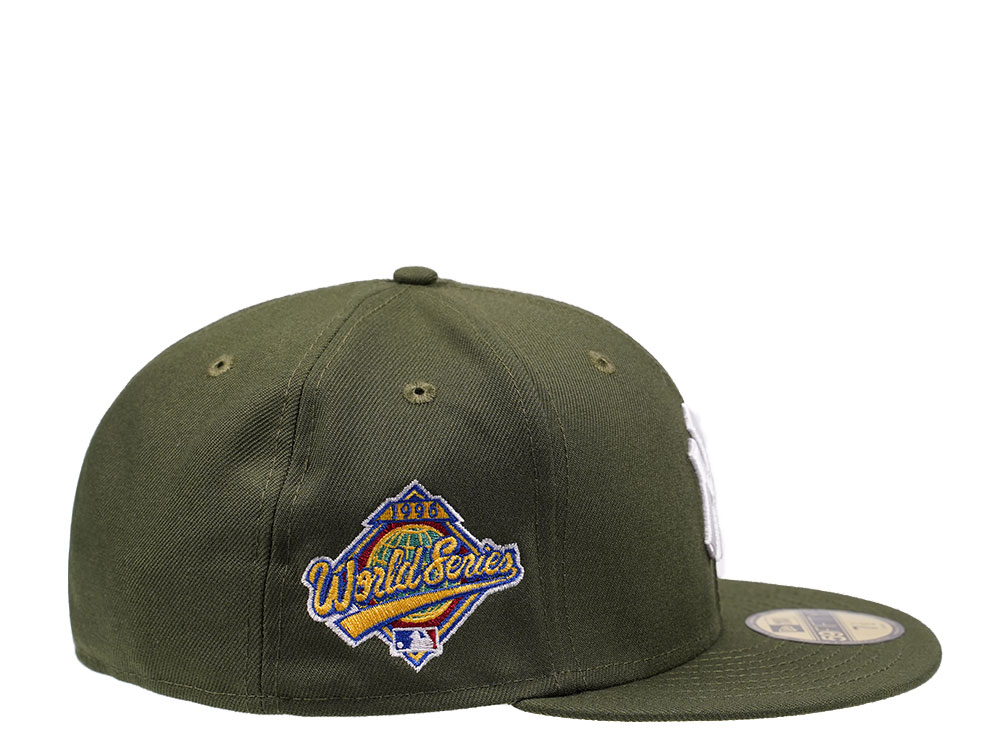 New Era New York Yankees World Series 1996 Rifle Green and Stone Edition 59Fifty Fitted Casquette