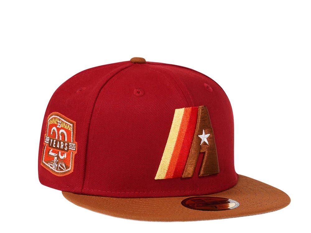 New Era Houston Astros 20th Anniversary Bourbon Prime Two Tone Edition 59Fifty Fitted Casquette