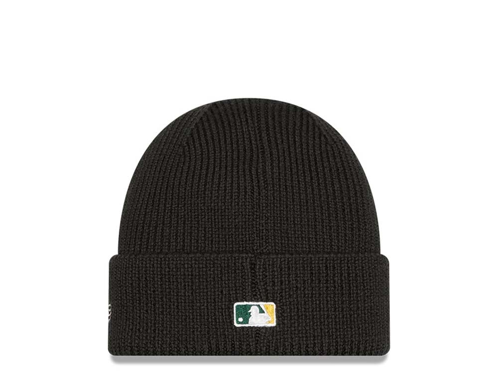 New Era Oakland Athletics Skull Knit Dark Green Chapeaux